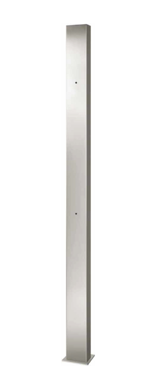 FTEMPEROR columns from Fasttel: in stainless steel and bronze